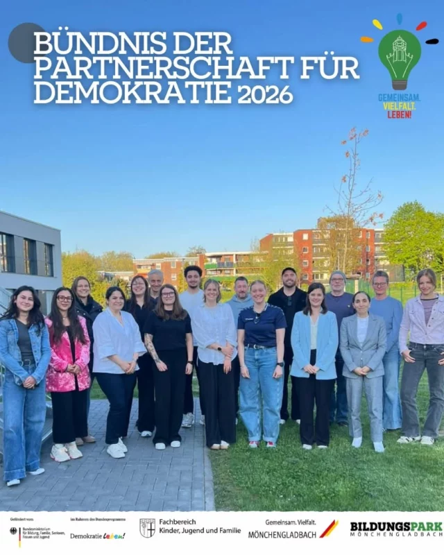 Gestern hat sich unser Bündnis der Partnerschaft für Demokratie zum zweiten Mal in diesem Jahr getroffen. Beteiligung, Austausch und Engagement machen unsere Demokratie stark – Vielen Dank an alle Mitwirkenden. #demokratieleben #moenchengladbach #bilung